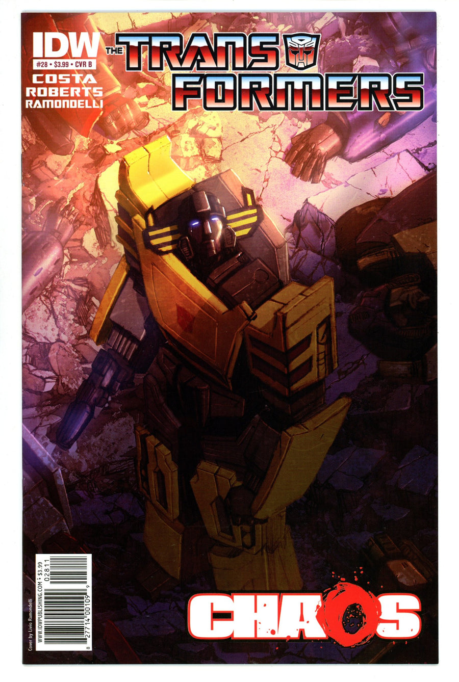 The Transformers 28 High Grade (2011) Ramondelli Variant 