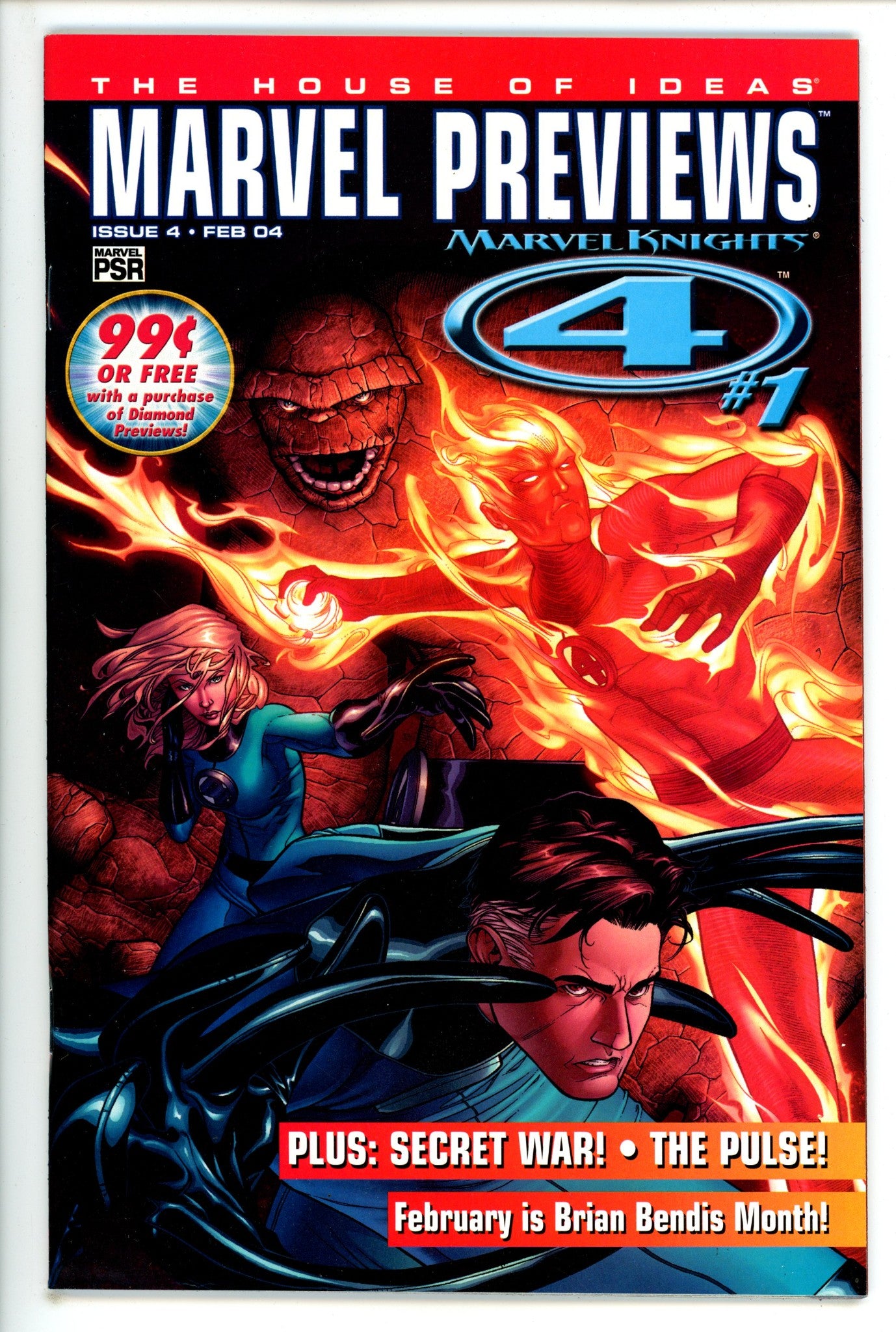 Marvel Previews Vol 1 4 High Grade (2004) 