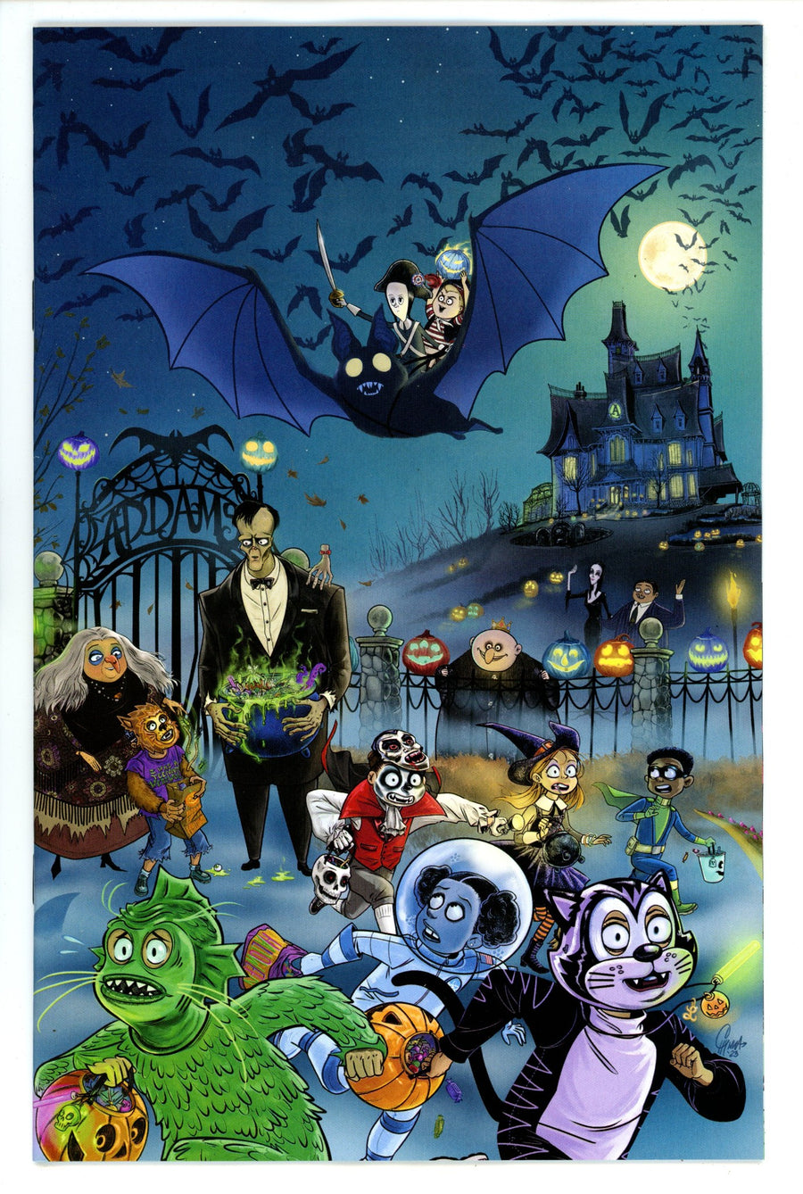 Addams Family Charlatans Web 2 Clugston Virgin Incentive Variant NM- (2024)