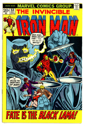 Iron Man Vol 1 53 FN+ (6.5) (1972) 