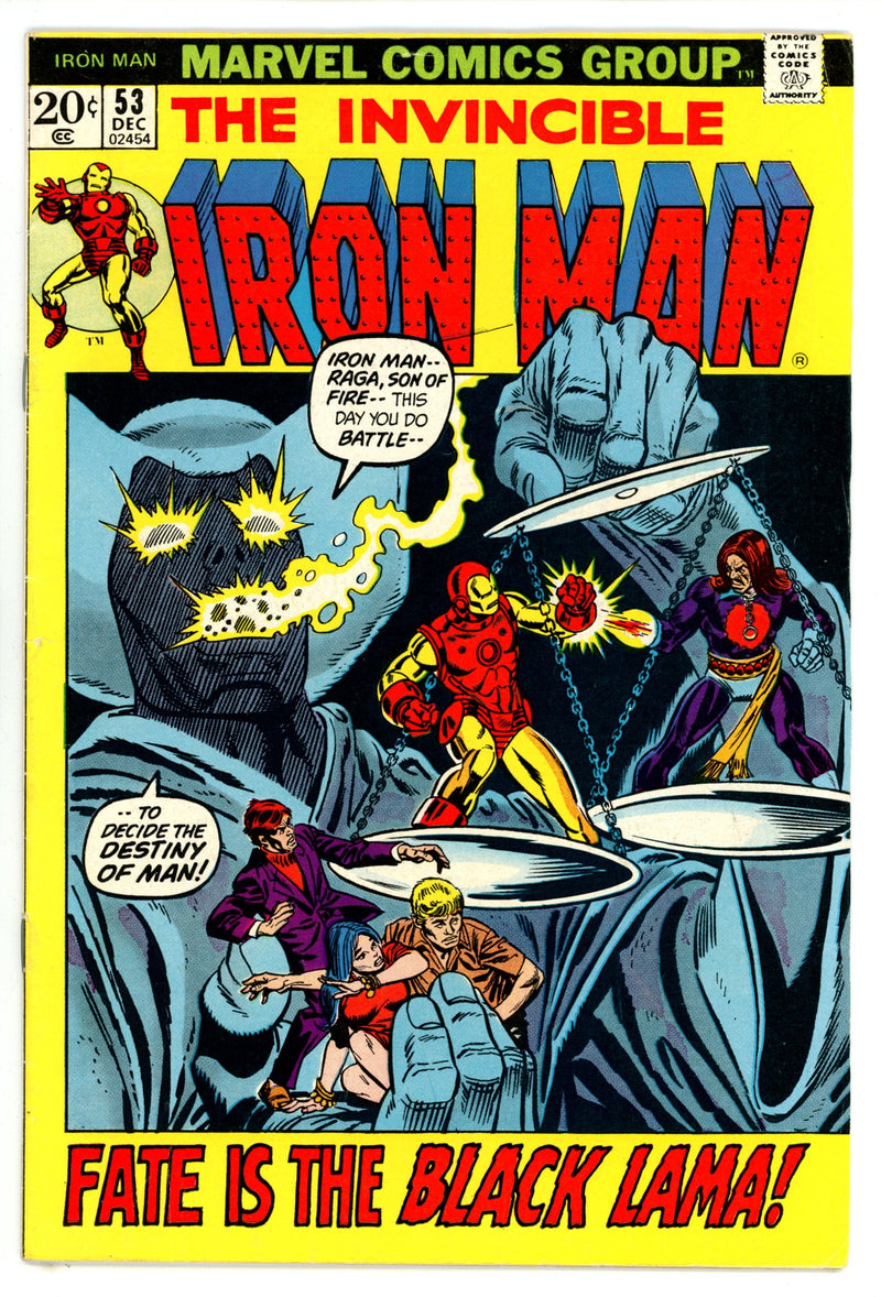 Iron Man Vol 1 53 FN+ (6.5) (1972) 