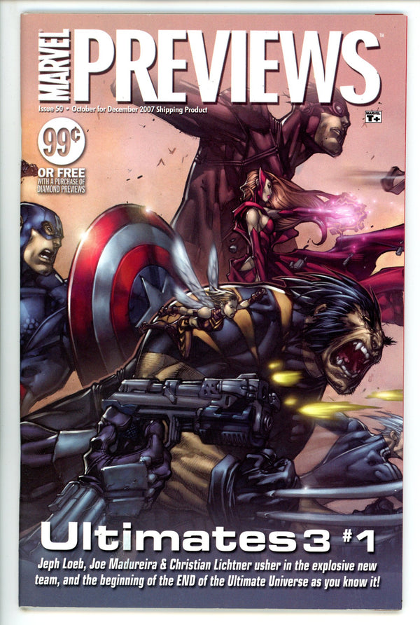 Marvel Previews 50 High Grade (2007)