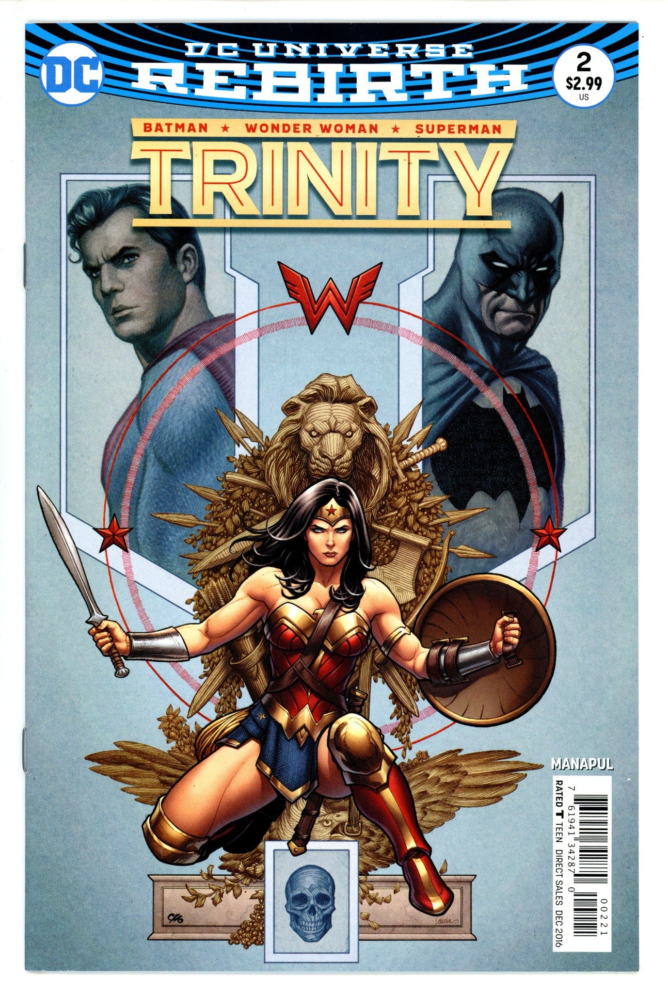 Trinity Vol 2 2 Cho Variant (2016)