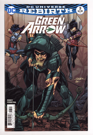 Green Arrow Vol 6 3 High Grade (2016) Adams Variant