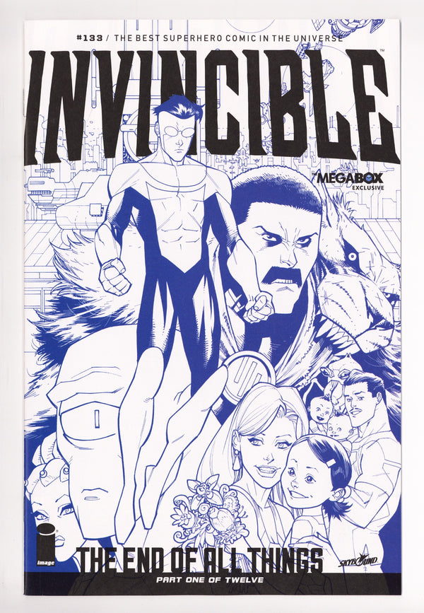 Invincible 133 NM (9.4) (2017) Ottley Megabox Exclusive Variant