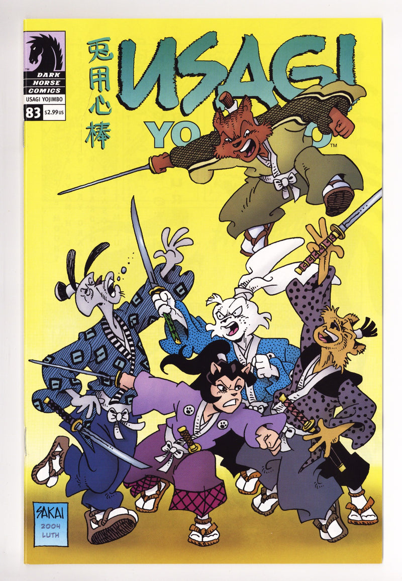 Usagi Yojimbo Vol 3 83 High Grade Dark Horse (2005) | CaptCan Comics ...
