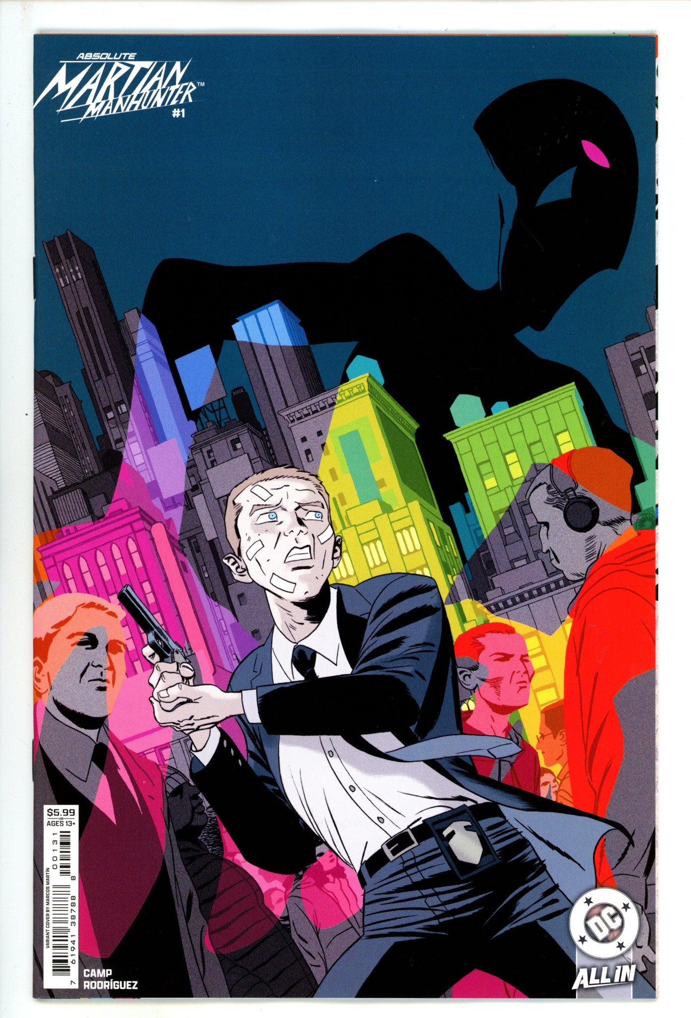 Absolute Martian Manhunter 1 Martín Variant (2025)