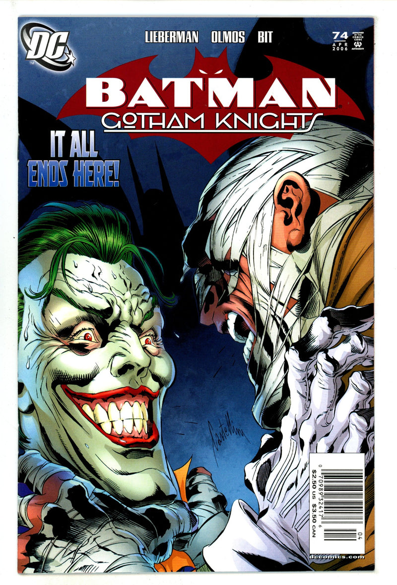 Batman: Gotham Knights 74 VF+ (8.5) (2006) Newsstand 