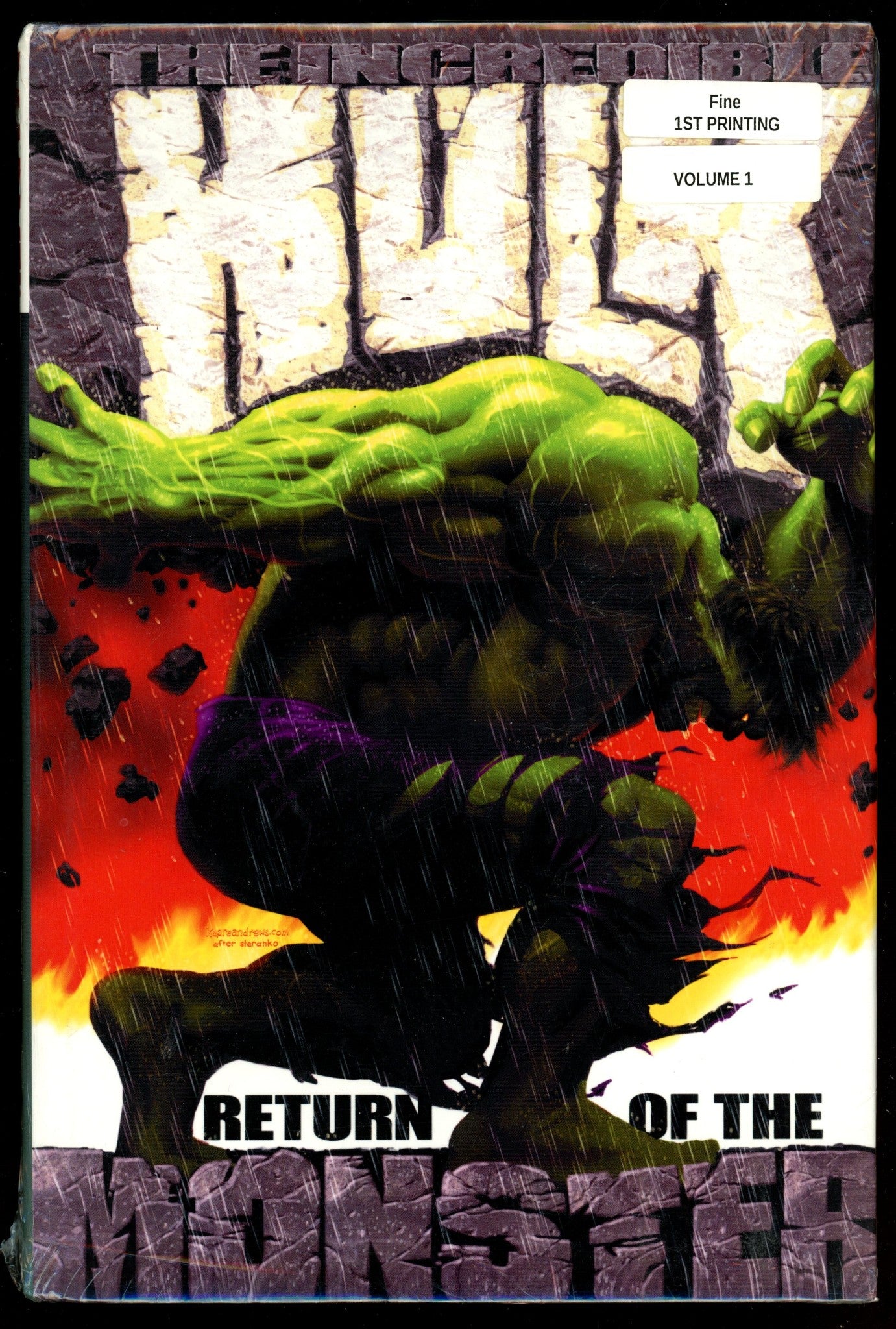 Incredible Hulk HC Vol 1 1 Mid Grade Sealed (2002) 