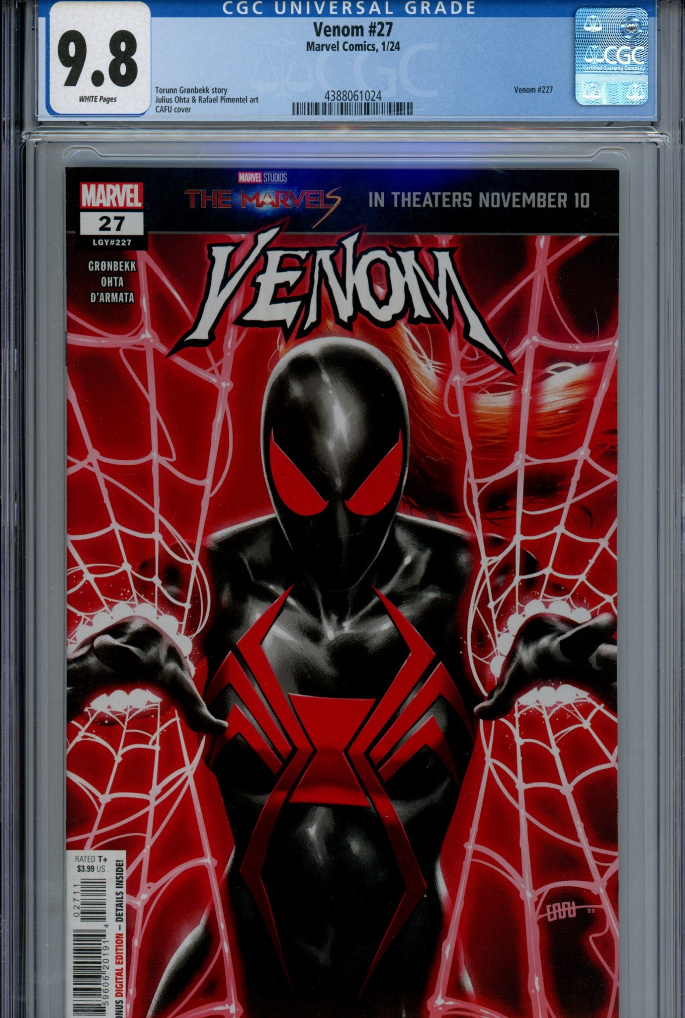Venom Vol 5 27 (227) CGC 9.8 (NM/M) (2024) 