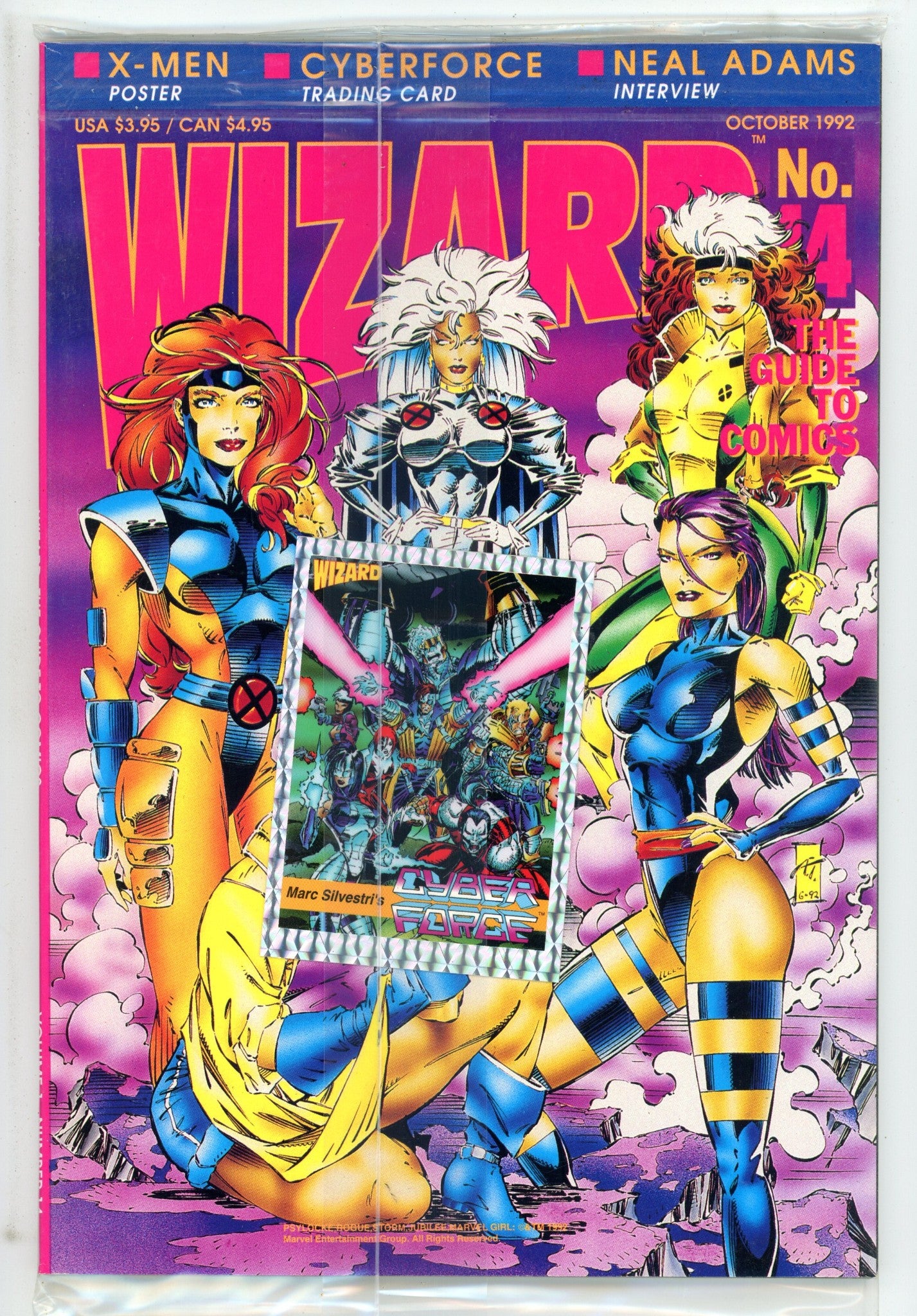 Wizard: The Comics Magazine 14 New, Sealed (1992) 