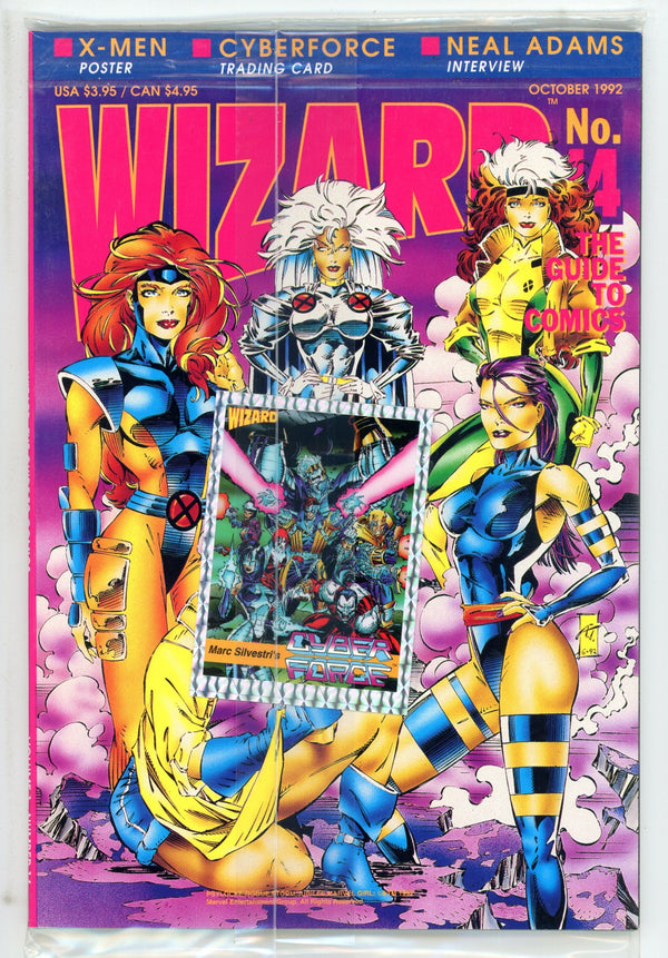 Wizard: The Comics Magazine 14 New, Sealed (1992)