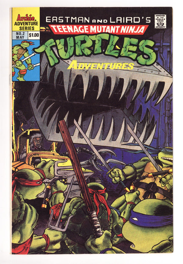 Teenage Mutant Ninja Turtles Adventures Vol 2 2 FN/VF (7.0) (1989)