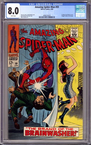 The Amazing Spider-Man Vol 1 59 CGC 8.0 (VF) (1968)
