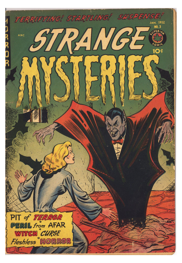Strange Mysteries 3 VG (4.0) (1952)