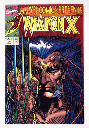 Marvel Comics Presents Vol 1 74  FN/VF (7.0)   (1991)