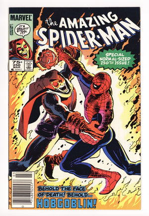 The Amazing Spider-Man Vol 1 250 VF- (7.5) (1984) Canadian Price Variant 