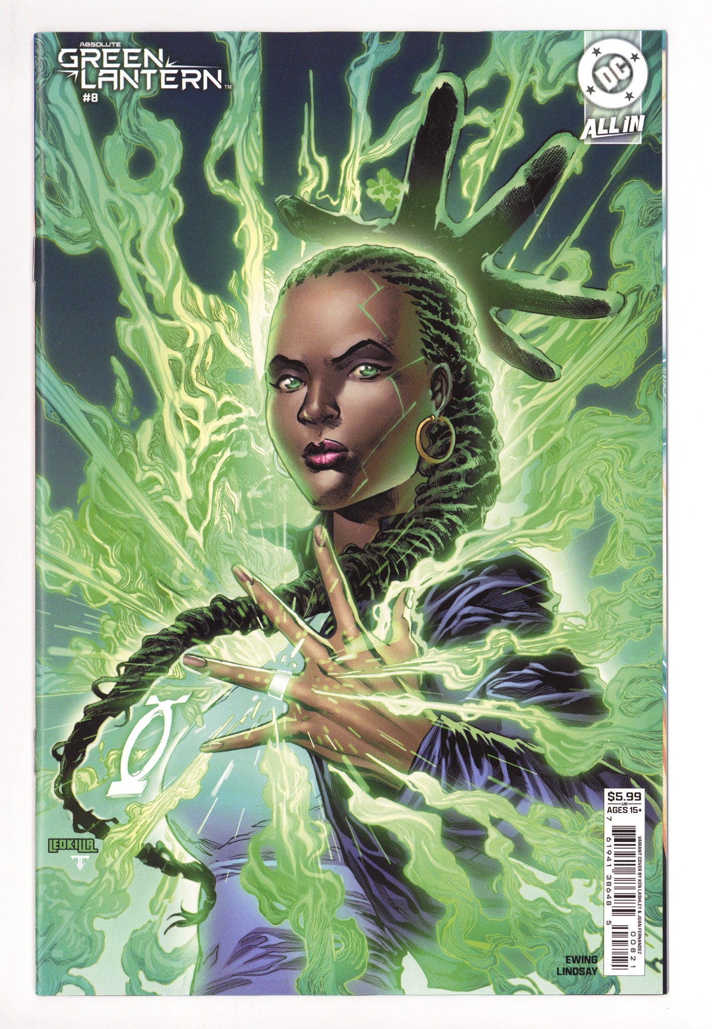Absolute Green Lantern 8 Lashley Variant (2025)
