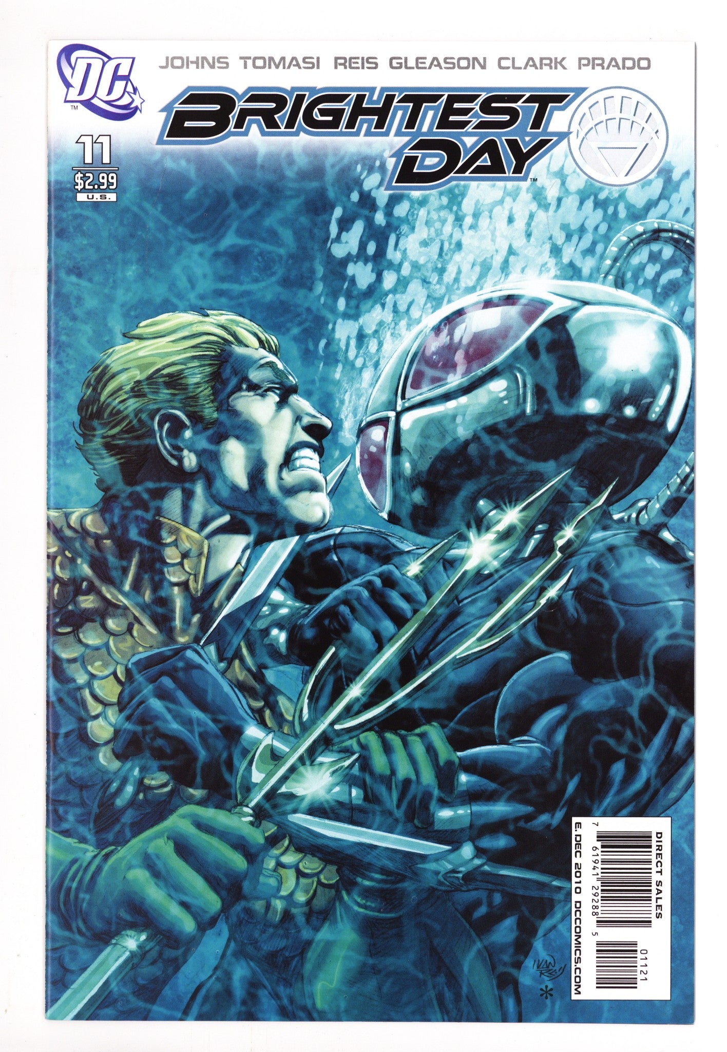 Brightest Day 11 High Grade (2010) Reis Incentive Variant 