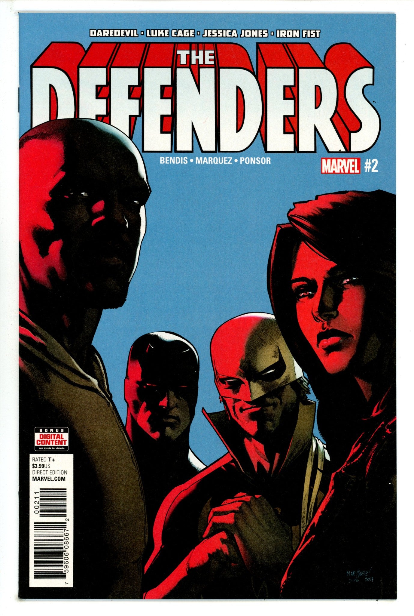 Defenders Vol 5 2 High Grade (2017) 