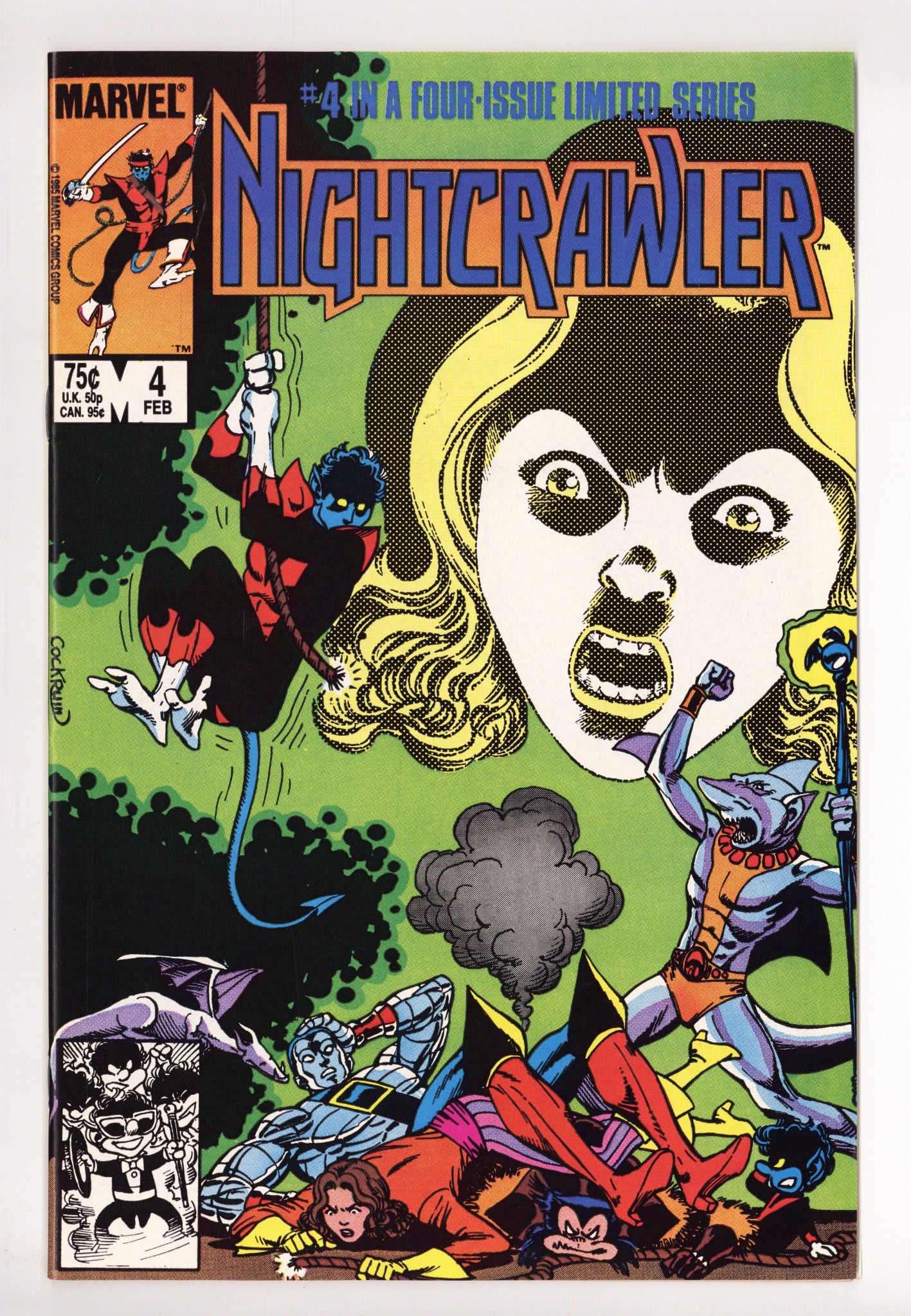 Nightcrawler Vol 1 4 High Grade (1986) 