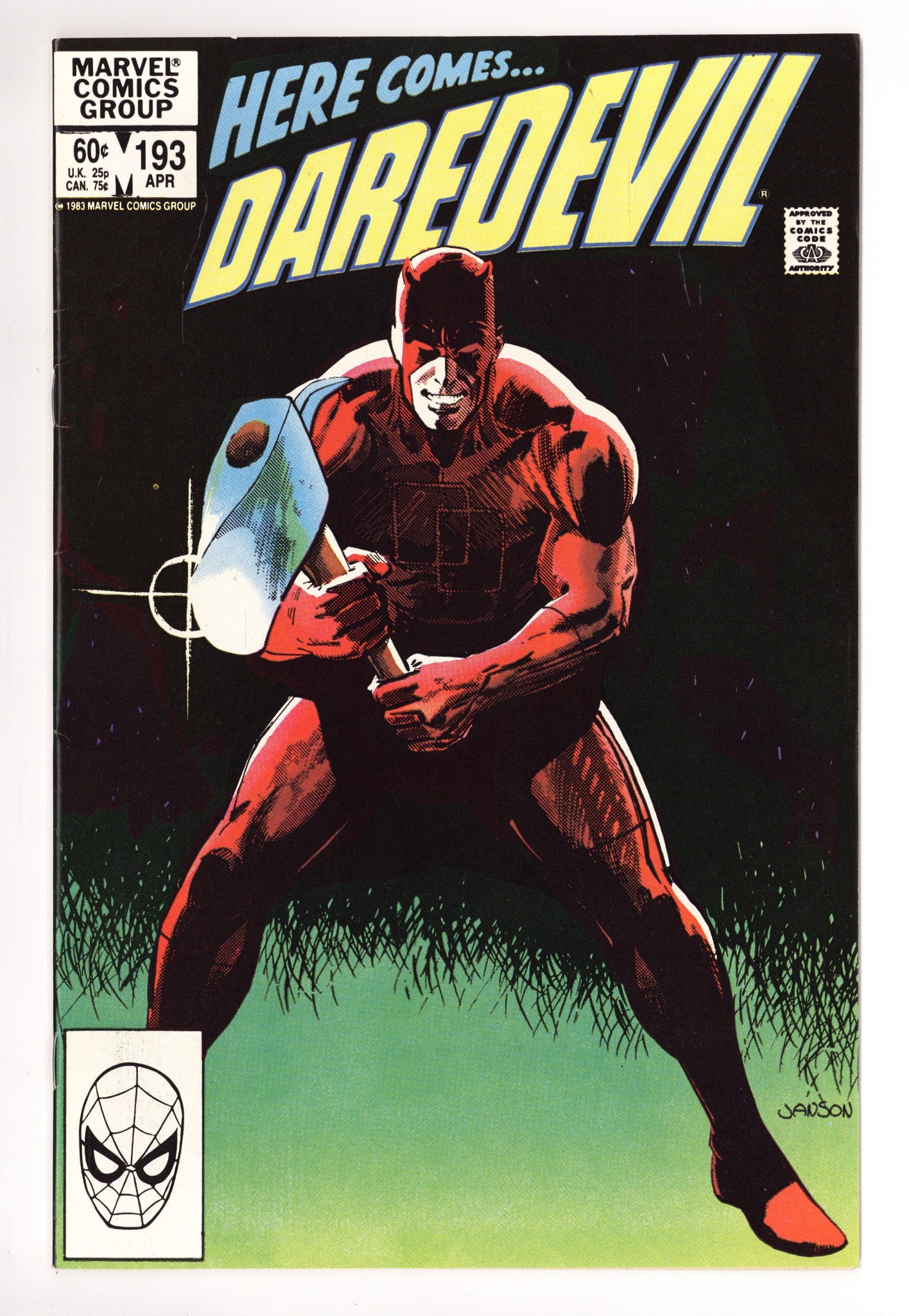 Daredevil Vol 1 193 Mid Grade (1983) 