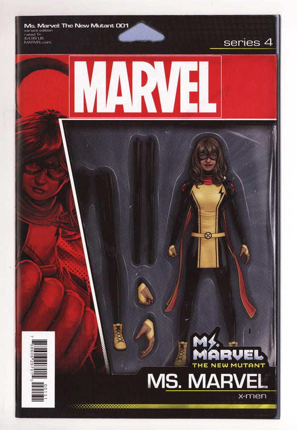 Ms. Marvel: The New Mutant   1  High Grade   (2023) Christopher Action Figure   Variant