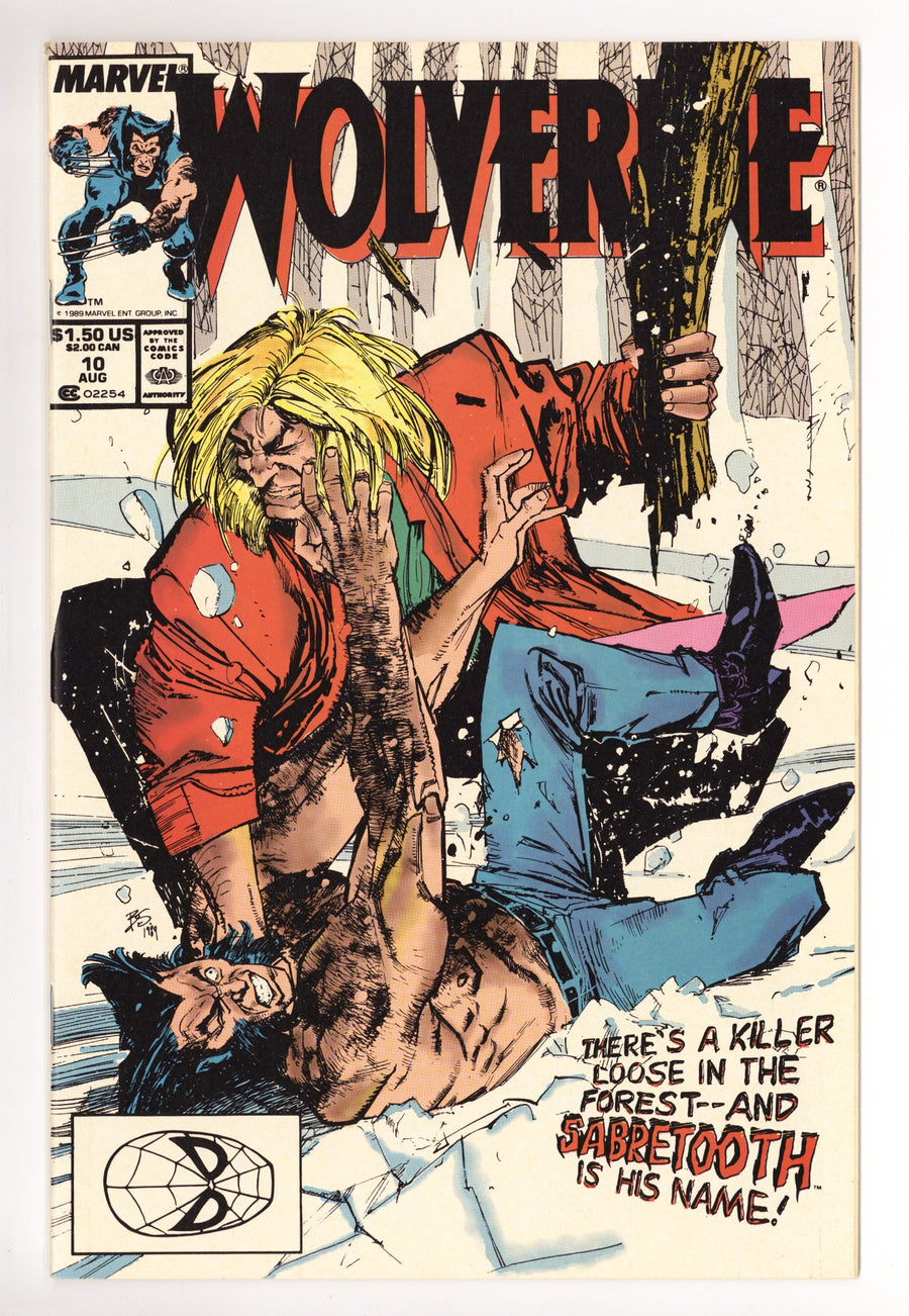 Wolverine Vol 2 10 VF- (7.5) (1989) 