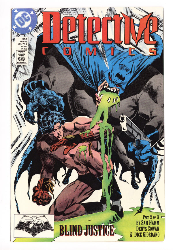 Detective Comics Vol 1 599  High Grade   (1989)