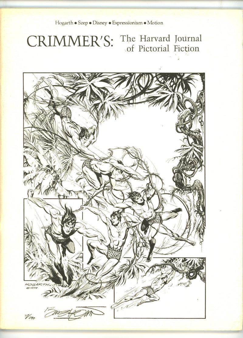 Crimmer's: The Harvard Journal of Pictorial Fiction 1 FN- (1975)