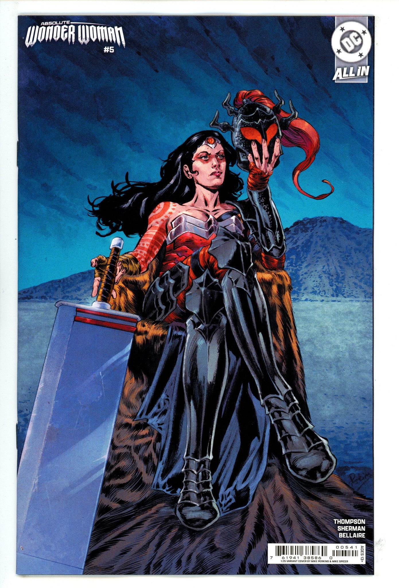 Absolute Wonder Woman 5 Perkins Incentive Variant NM- (2025)
