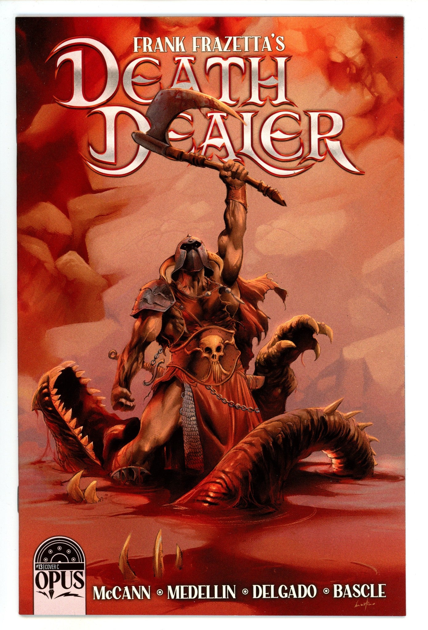 Frank Frazetta's Death Dealer 13 High Grade (2023) Grindberg Incentive Variant 