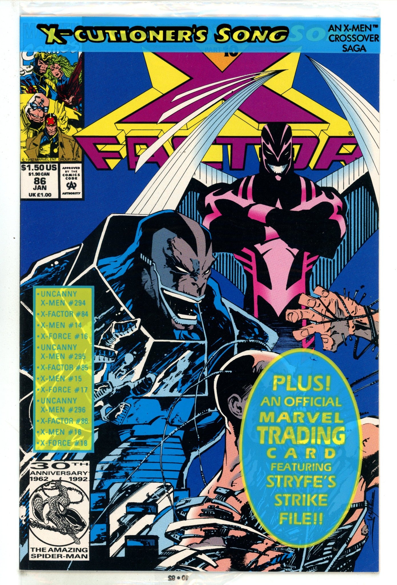 X-Factor Vol 1 86 New, Sealed (1993) 