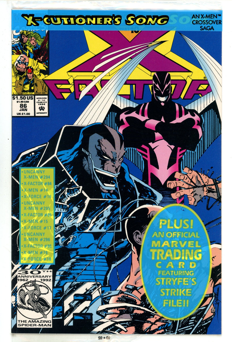 X-Factor Vol 1 86 New, Sealed (1993) 