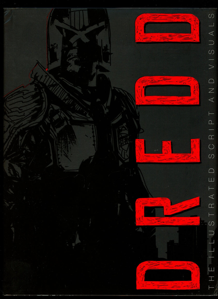 Dredd: Illustrated Movie Script & Visuals Jock Signed Edition /500 HC Mid Grade (2014)