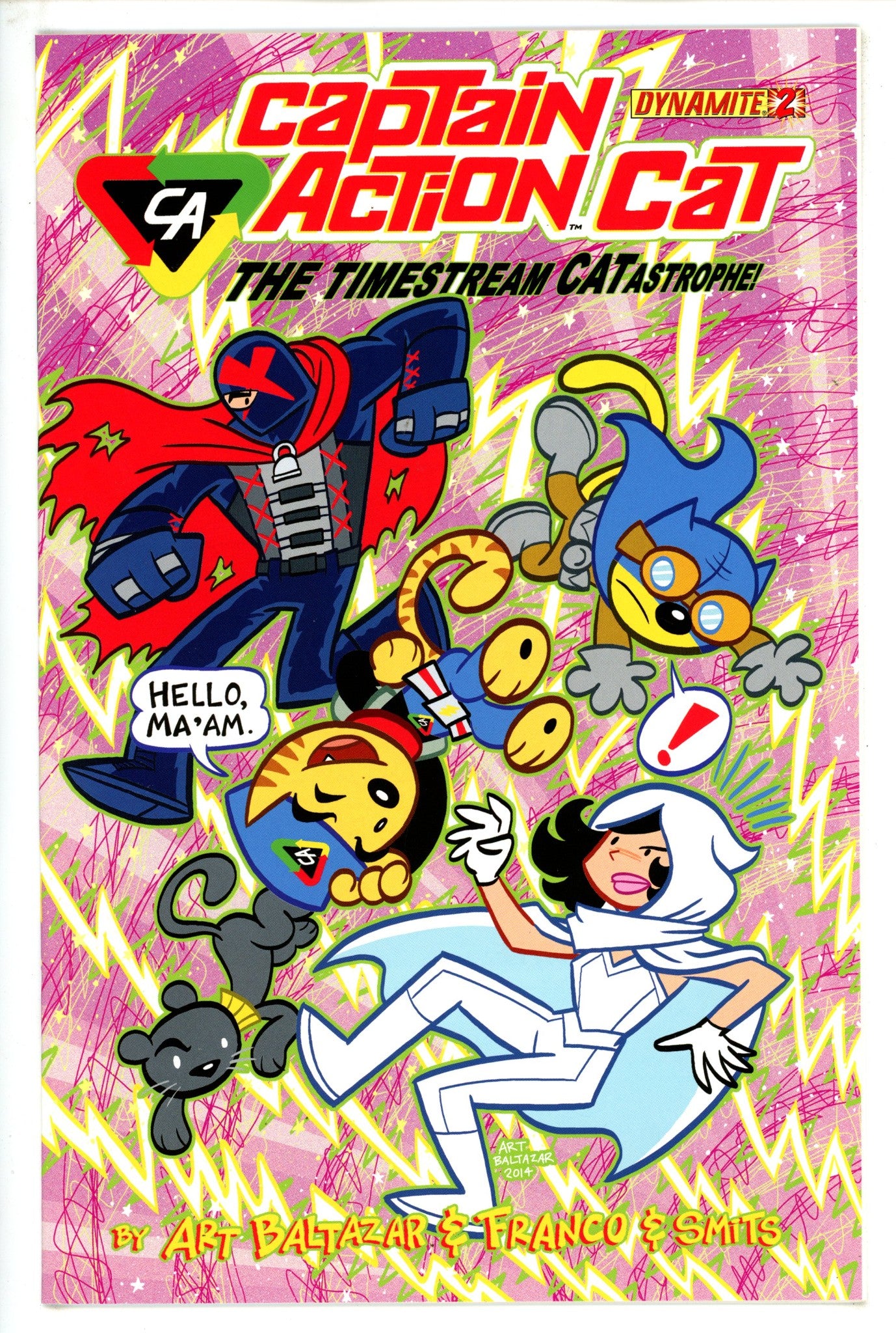 Captain Action Cat: The Timestream Catastrophe! 2 VF/NM (2014)