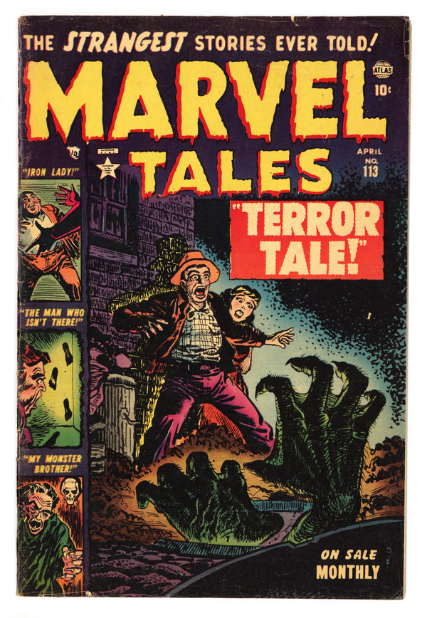 Marvel Tales Vol 1 113 VG+ (4.5) (1953)