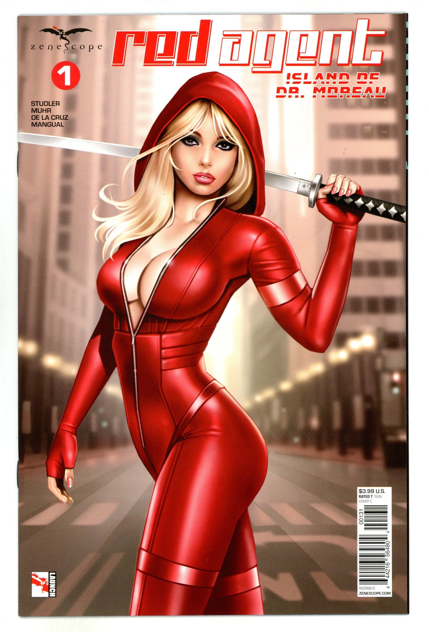 Red Agent: Island of Dr. Moreau 1 High Grade (2020) Garvey Variant 