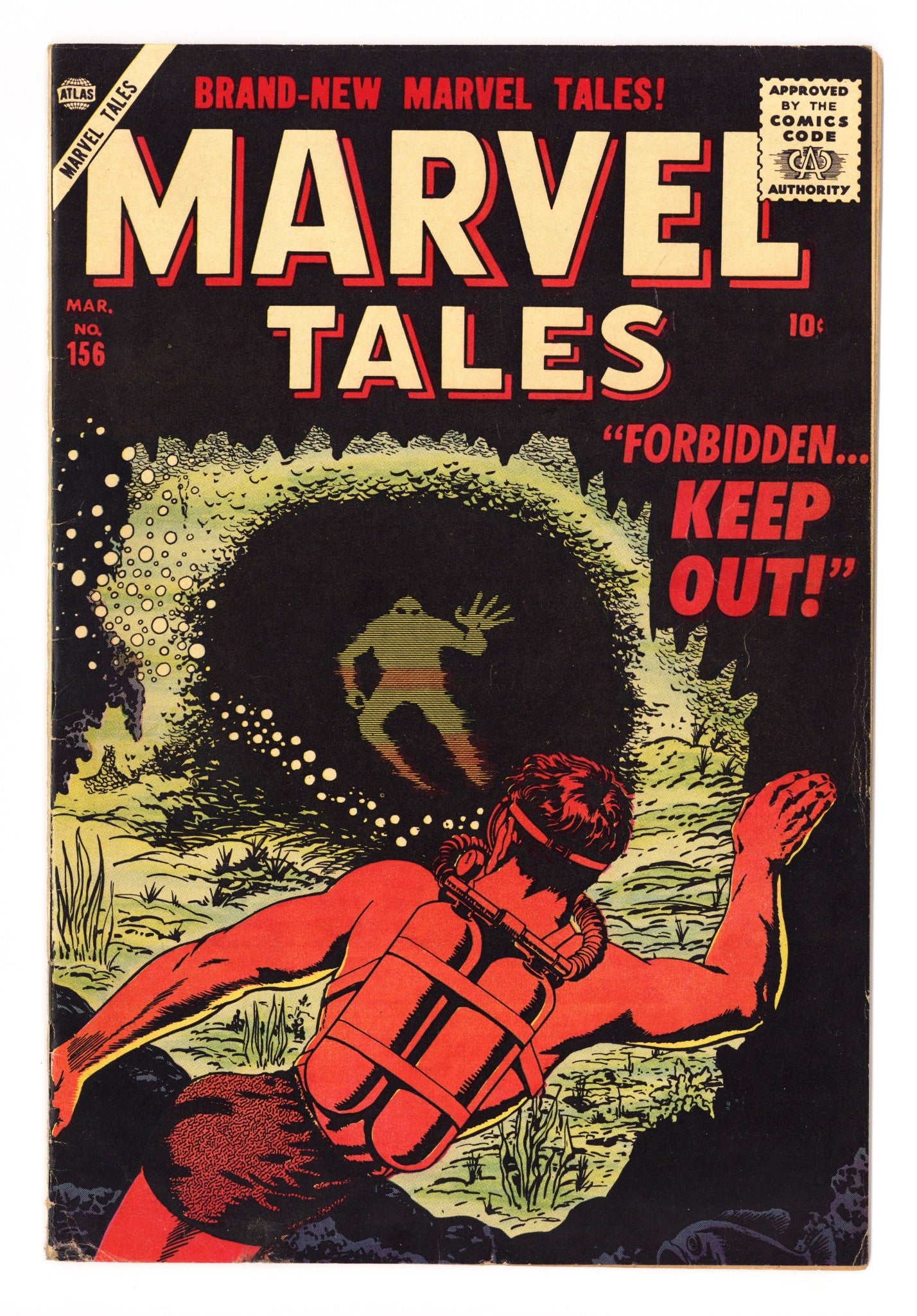 Marvel Tales Vol 1 156 FN+ (6.5) (1957) 