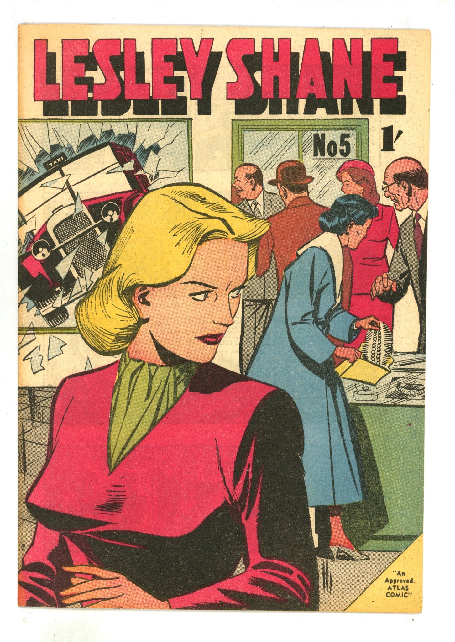 Lesley Shane 5 VF (8.0) (1957) 