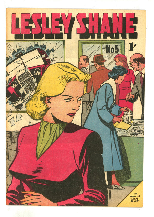 Lesley Shane 5 VF (8.0) (1957)