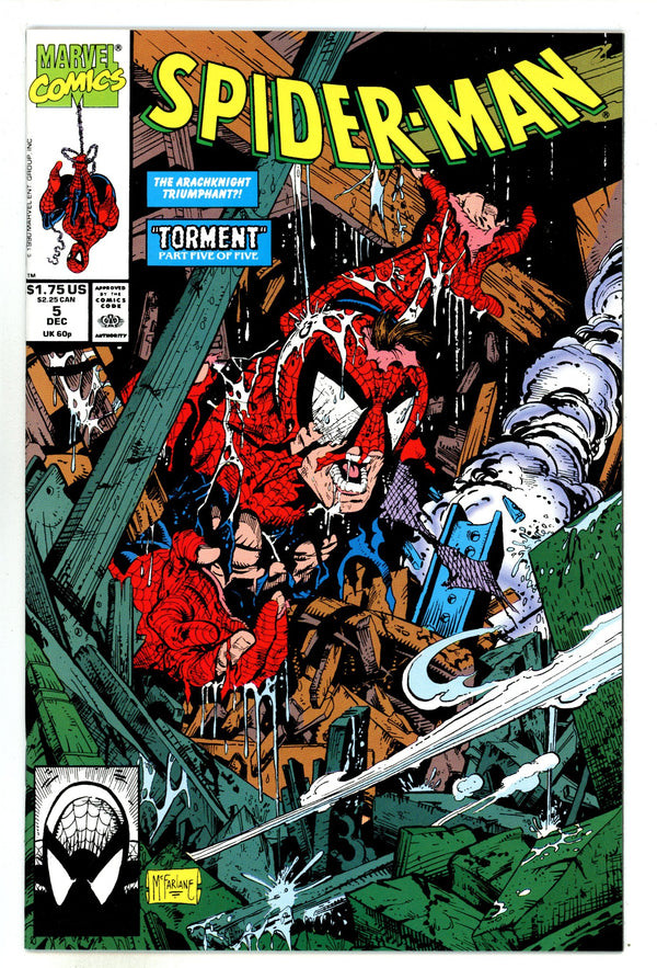 Spider-Man Vol 1 5 NM- (9.2) (1990)
