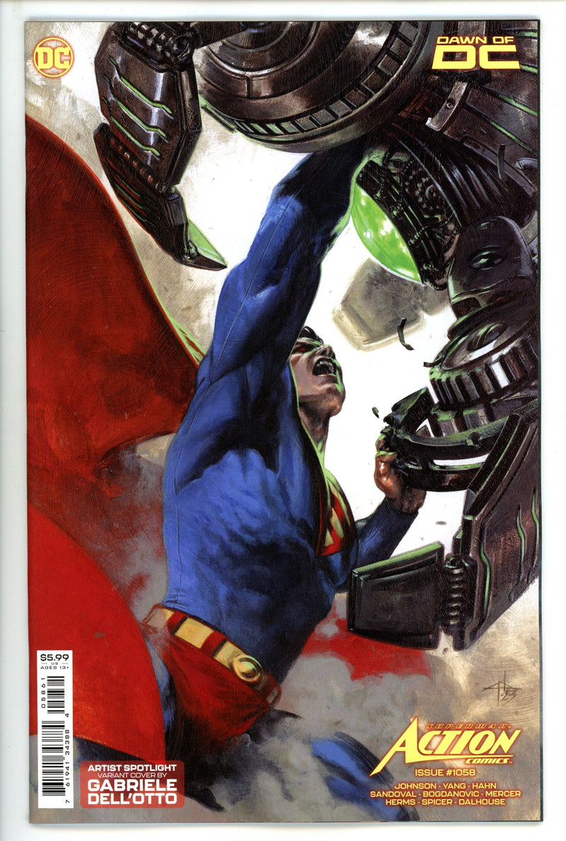 Action Comics Vol 3 1058 Dell'Otto Variant (2023)