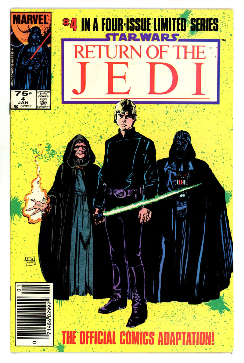 Star Wars: Return of the Jedi 4 FN/VF (7.0) (1984) Canadian Price Variant 