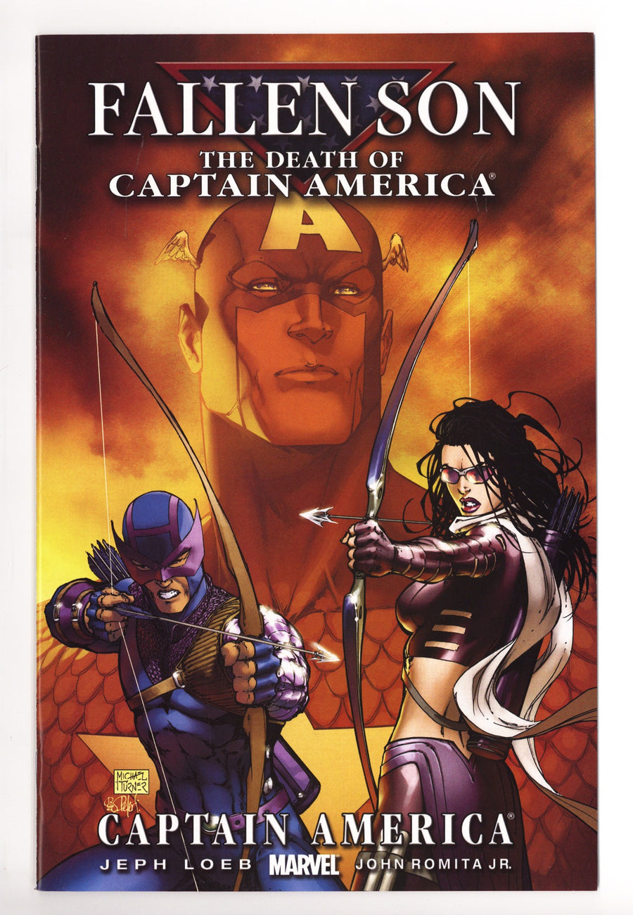 Fallen Son: The Death of Captain America 3 High Grade (2007) Turner Variant 