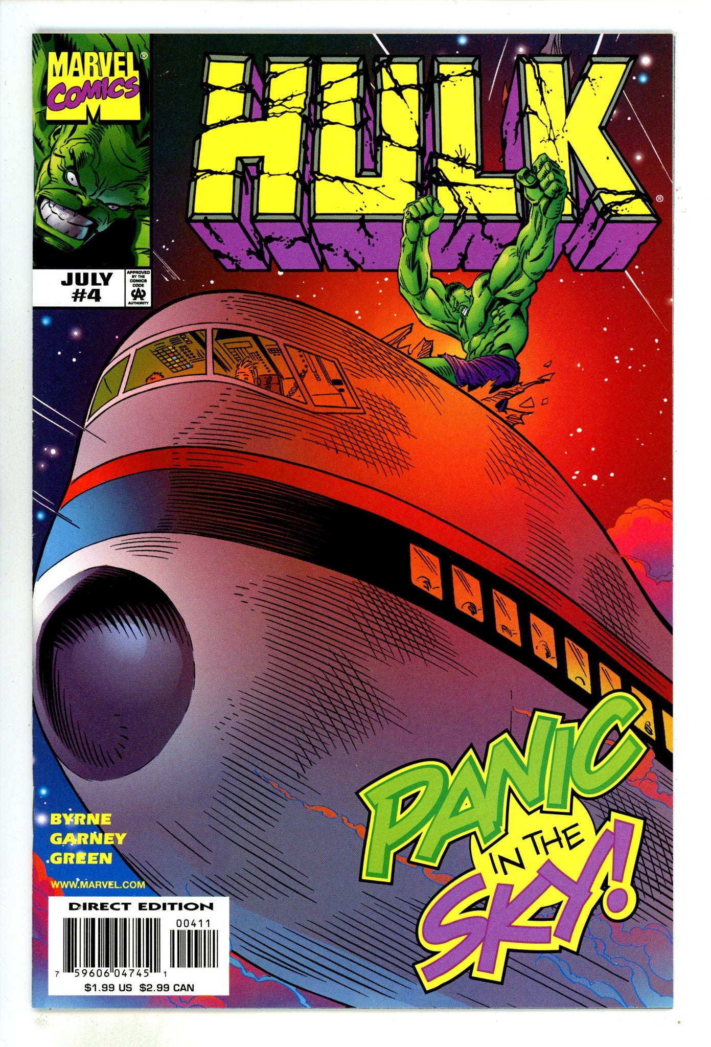 Hulk Vol 2 4 High Grade (1999) 