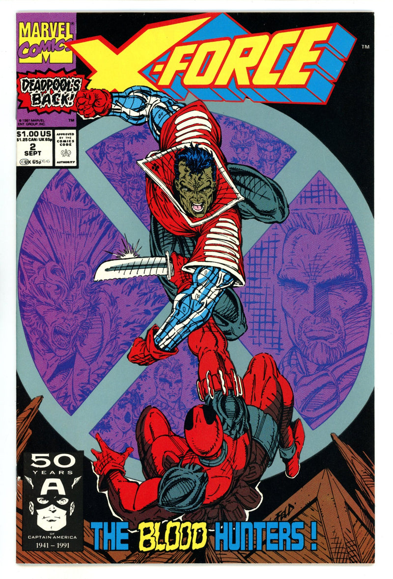 X-Force Vol 1 2 VF (8.0) (1991) 