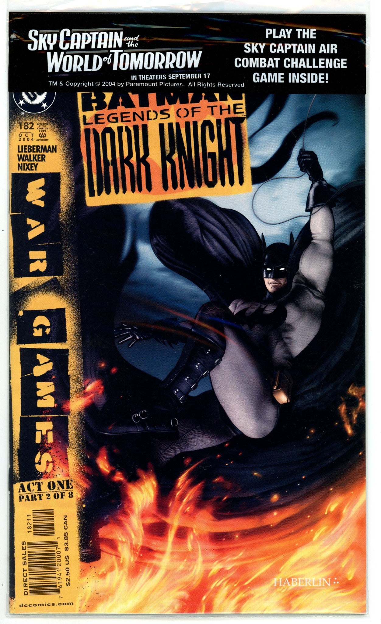 Batman: Legends of the Dark Knight 182 New, Sealed (2004) 