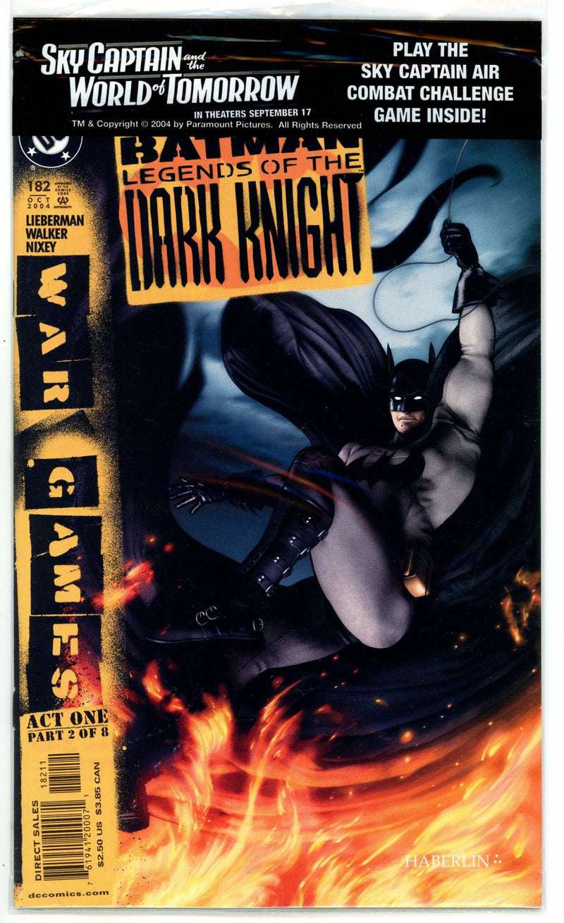 Batman: Legends of the Dark Knight 182 New, Sealed (2004) 