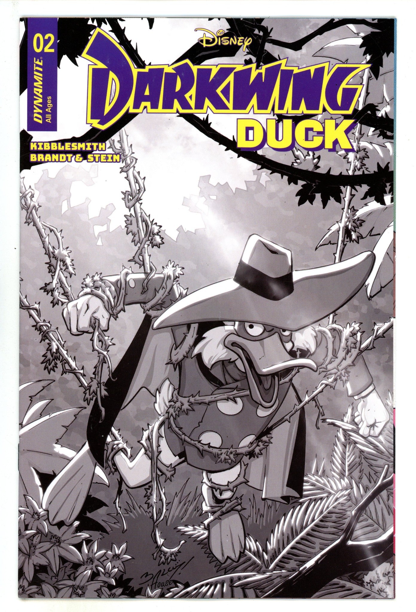 Darkwing Duck 2 Bagley B&W Incentive Variant (2025)
